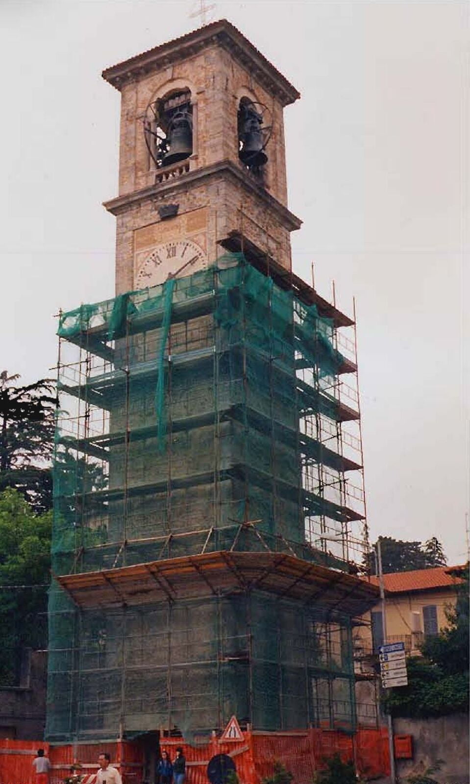 1991 - Morazzone ristrutturazione campanile